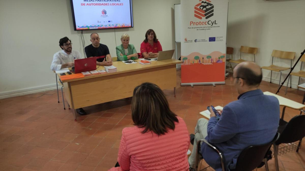 Mesa participativa del Plan de Autoprotección de Castilla y León celebrada en Benavente. / E. P.