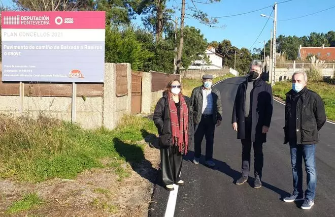 Seguridad y saneamientos, prioridades de Cacabelos en O Grove