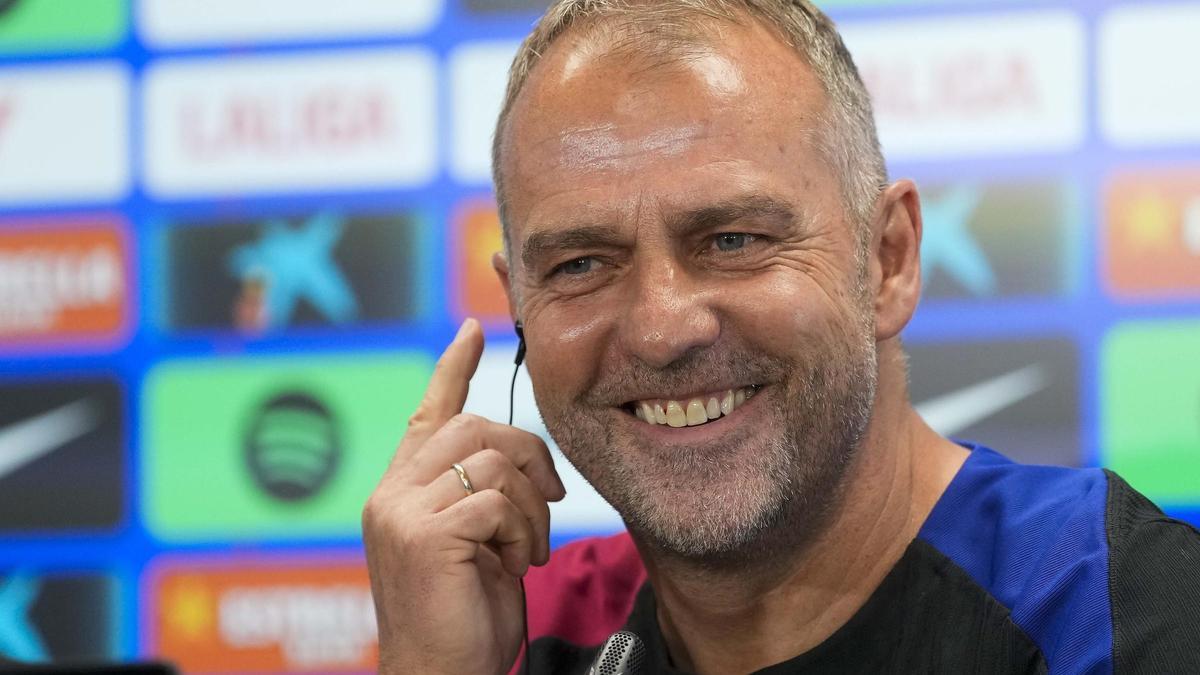 Flick quiere ganar el último partido en casa "para celebrar LaLiga con la afición"