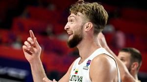 Domantas Sabonis, una de las estrellas de la selección de Lituania