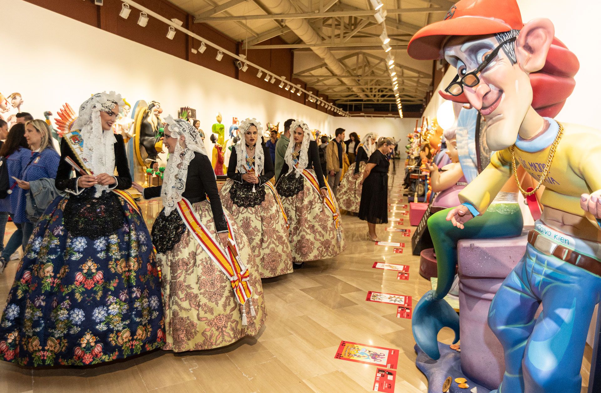 Inauguración de la Exposición de Ninot
