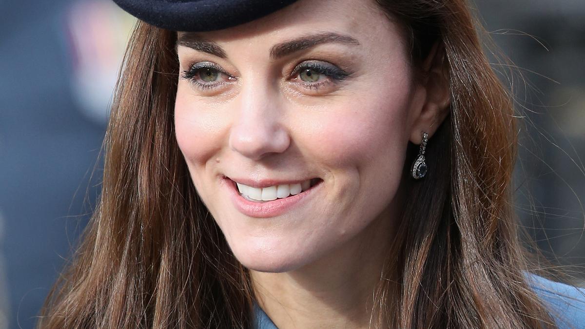El maquillaje de Kate Middleton en el 75 aniversario de la RAF