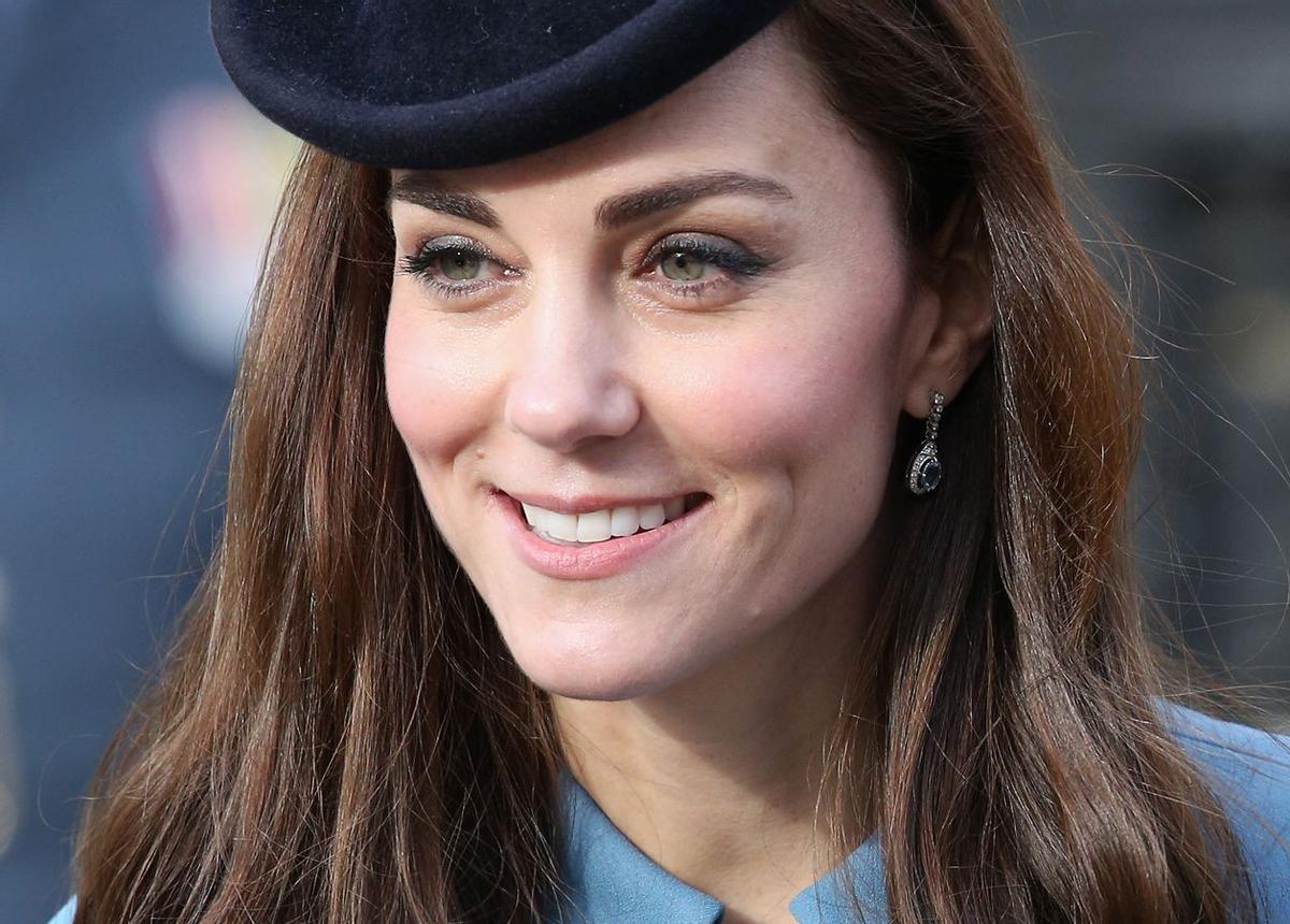 El maquillaje de Kate Middleton en el 75 aniversario de la RAF