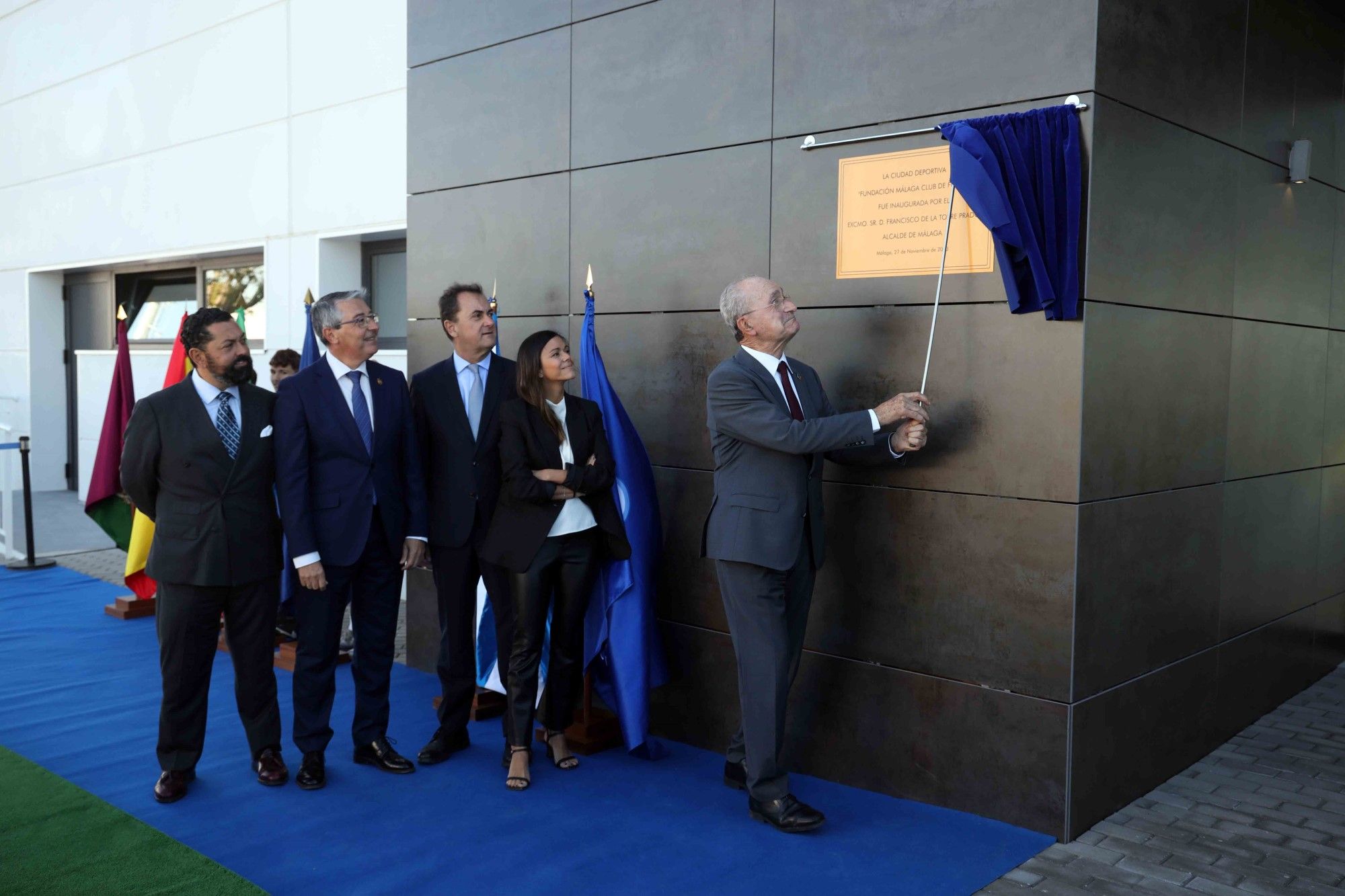 El Málaga CF inaugura su anhelada ciudad deportiva