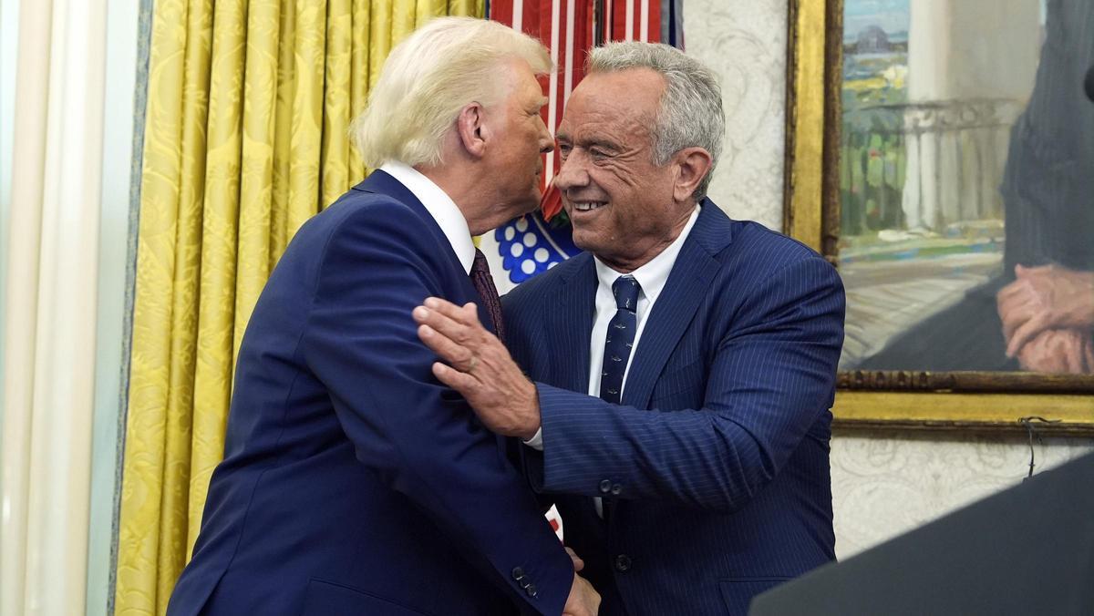 Donald Trump y Robert F. Kennedy Jr.