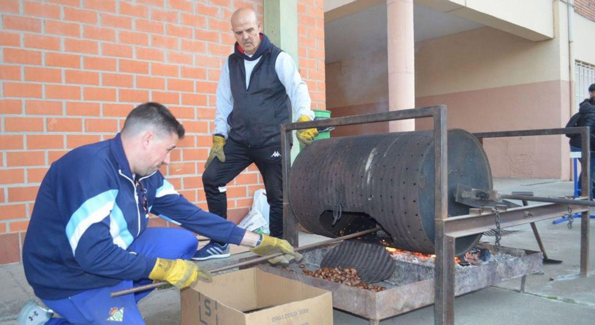 El magosto vuelve al colegio Virgen de la Vega