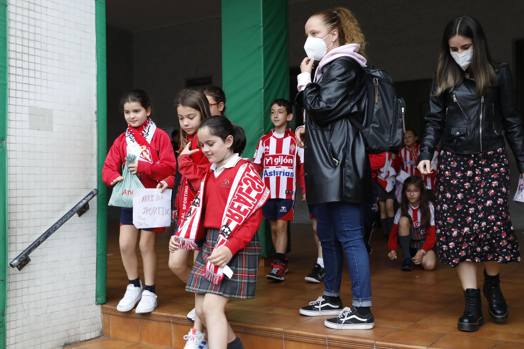 El Corazón de María, con el Sporting