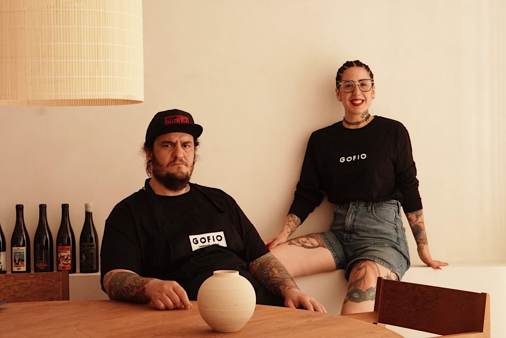 Safe Cruz y Aida González, chefs del restaurante.