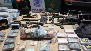 Intervenido medio millón de euros a una banda de narcotraficantes de Sevilla