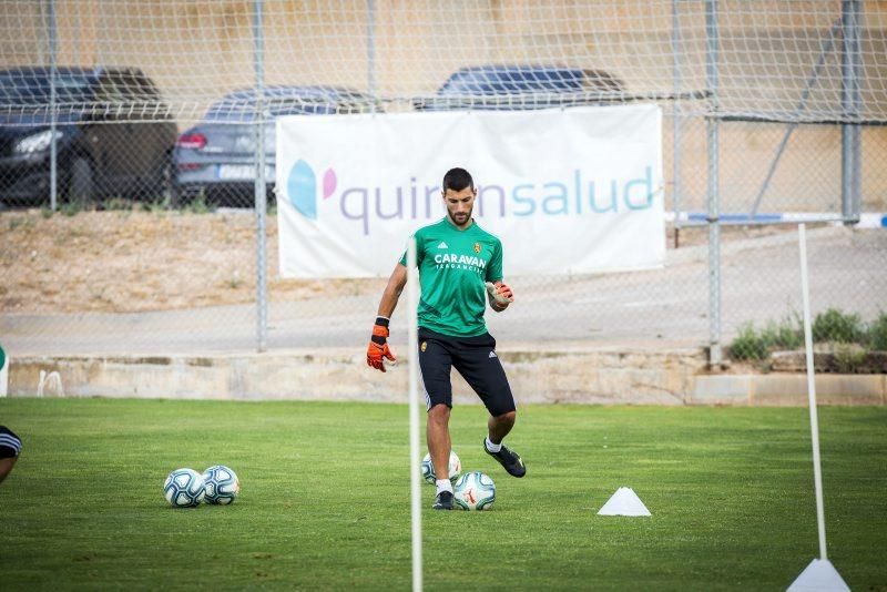 Entrenamiento del Real Zaragoza del 24 de julio