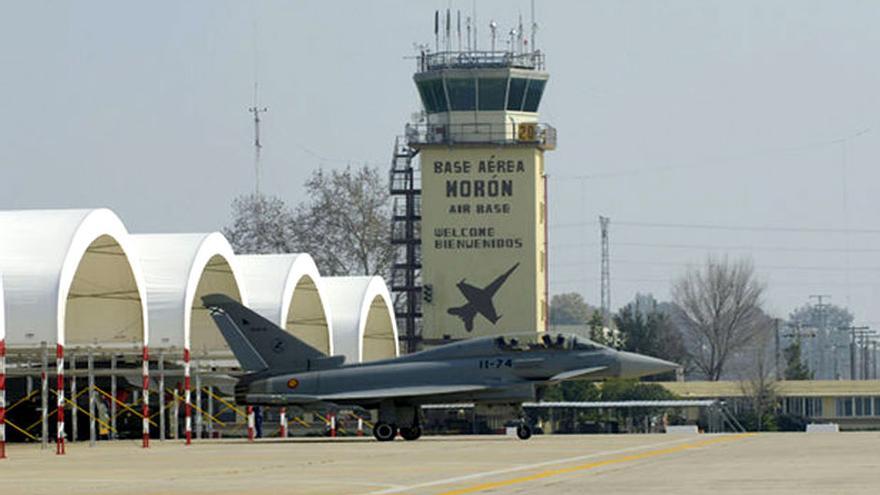 Instalaciones de la base aérea de Morón. / El Correo