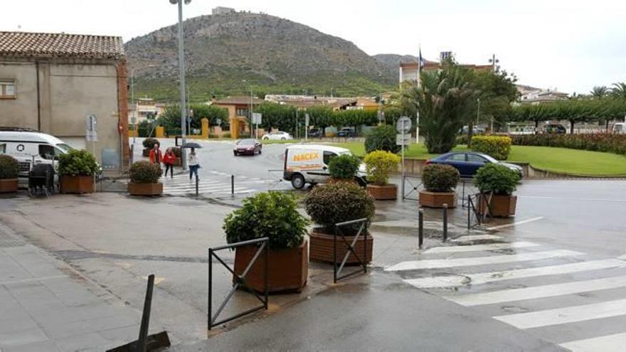 La zona de la plaça del Lledoner on s&#039;intervindrà.