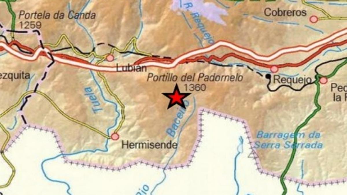 Terremoto registrado en Hermisende.