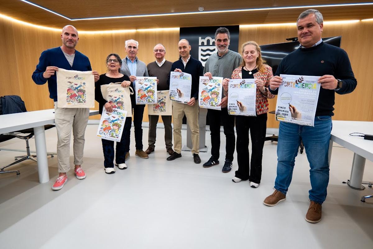 Presentación, esta mañana, de la edición 2026 de Pontenciencia.