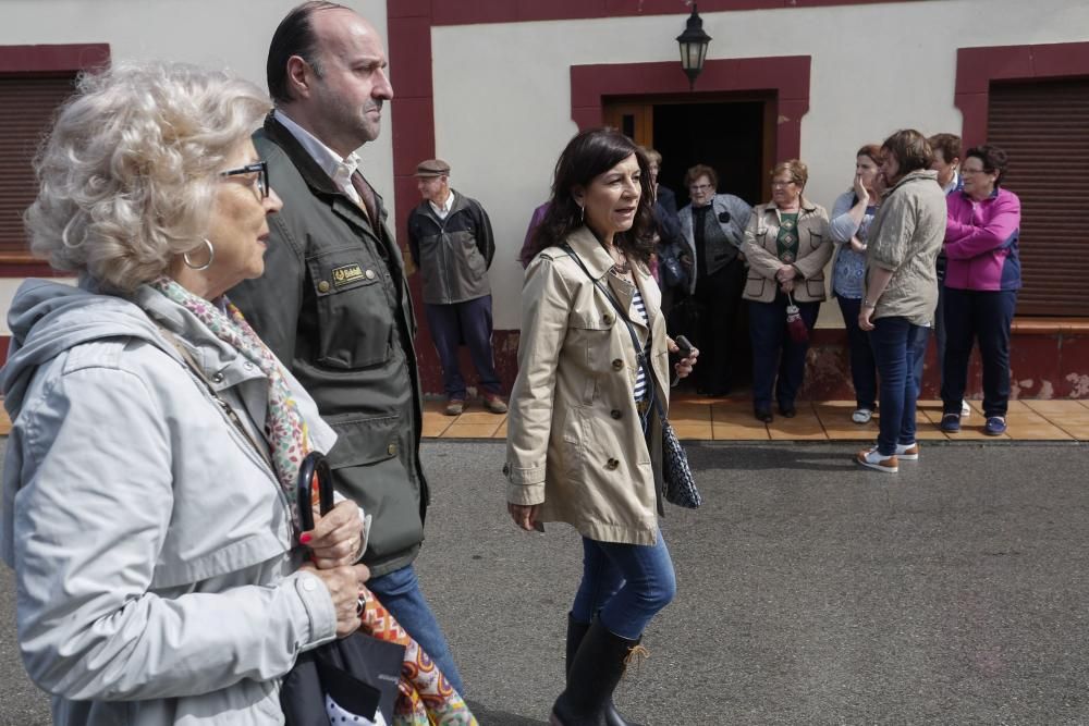 Visita de Mariano Rajoy a una ganadería en Gozón (Asturias)