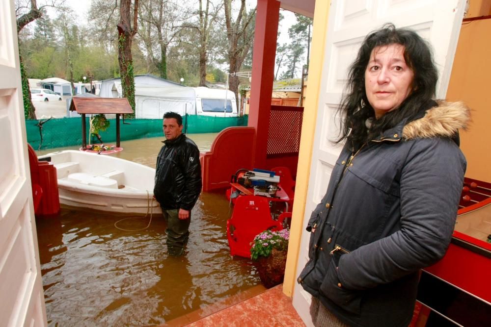 Inundaciones en Gandarío