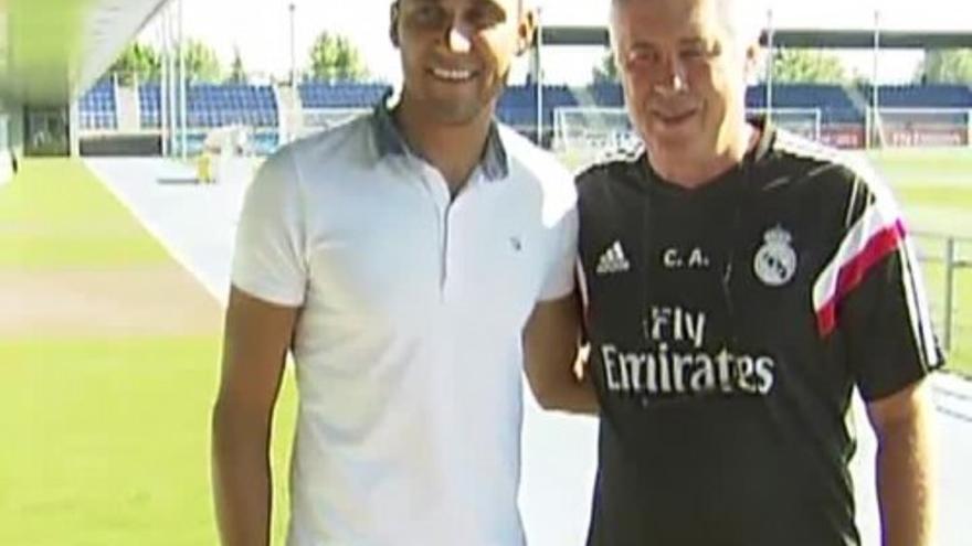 Keylor Navas acude a Valdebebas