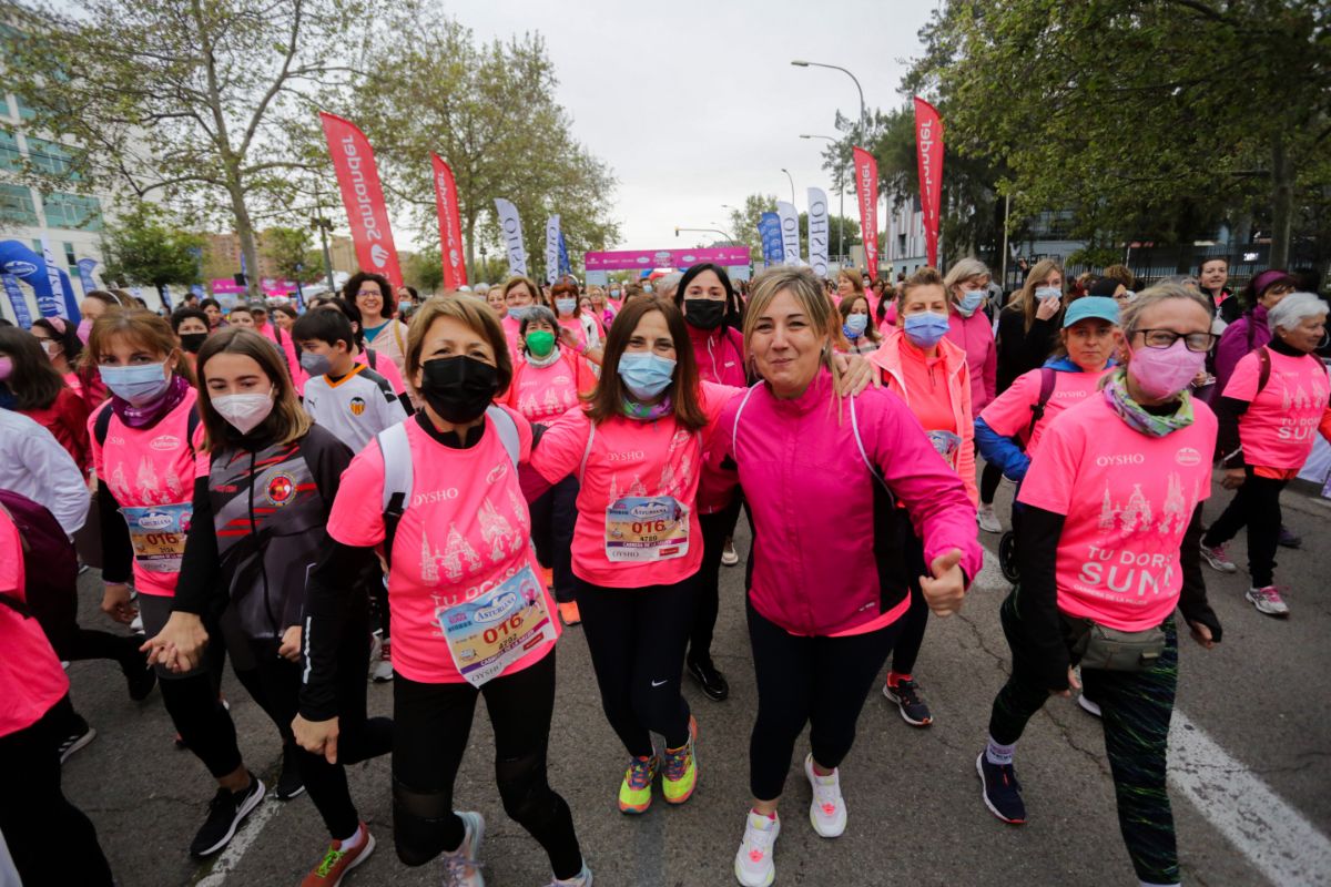 La Carrera de la Mujer recorre el distrito de Algirós