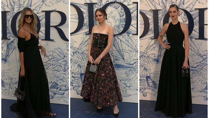 Elle Macpherson, Chiara Ferragni, Marta Ortega y Sassa de Osma derrochan glamour en el desfile de Dior en Sevilla