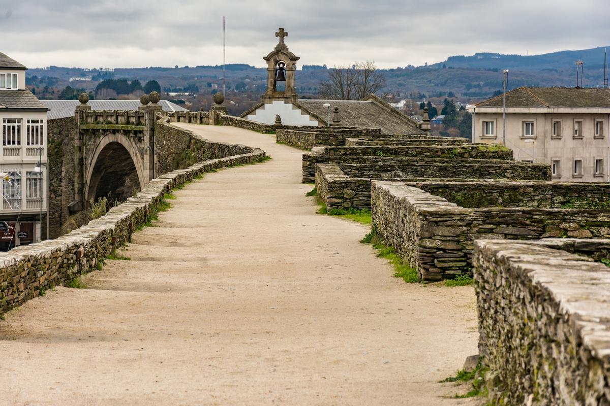 Muralla romana de la ciudad de Lugo (Galicia)