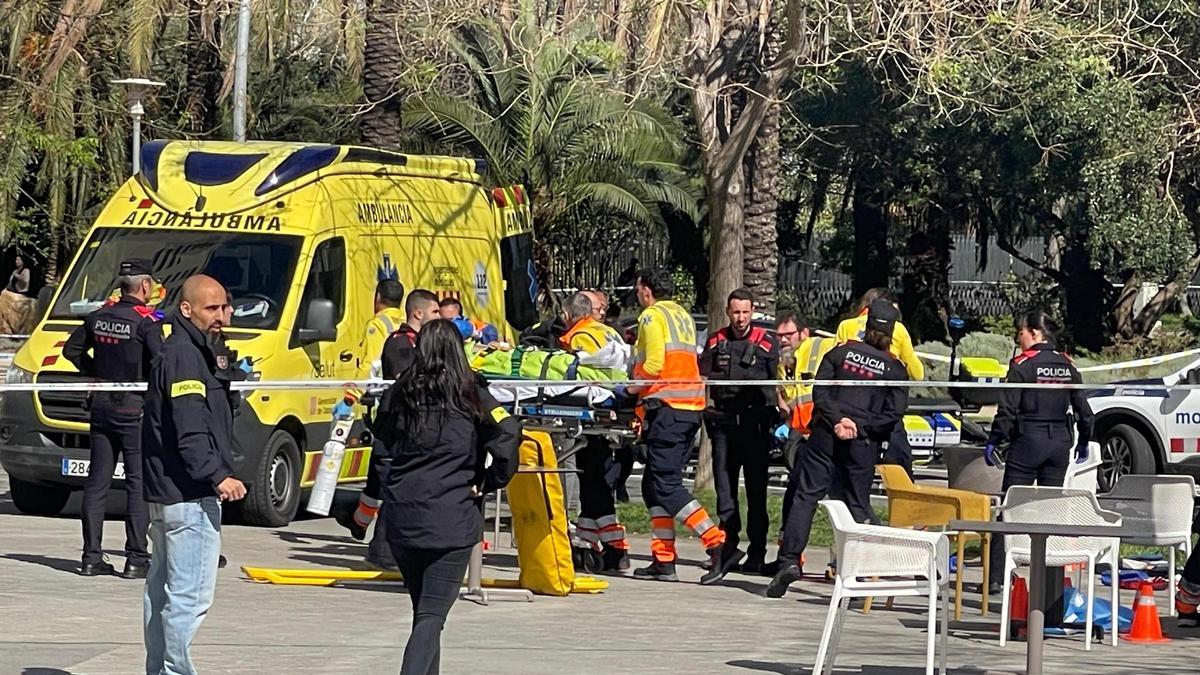 Un herido por arma de fuego en Diagonal Mar
