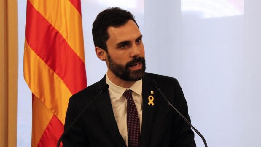 Roger Torrent, presidente del Parlament