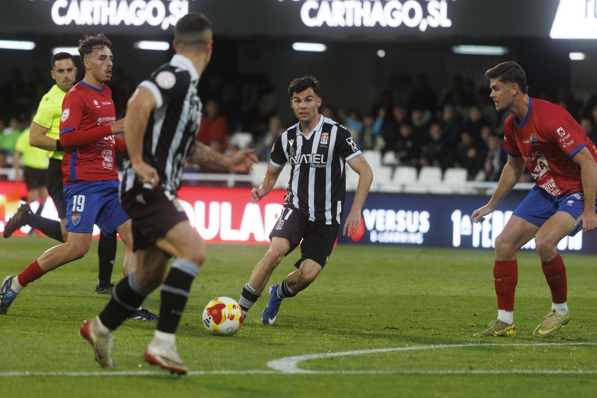Las imágenes del partido entre el FC Cartagena y el CD Teruel