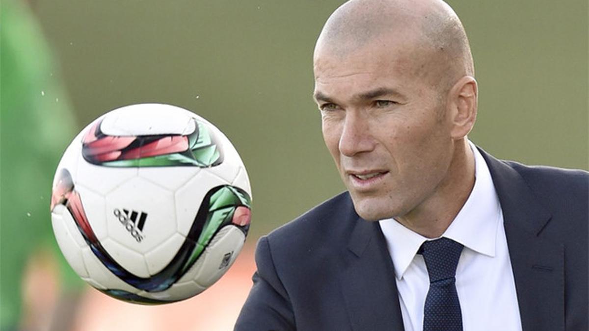 Zidane tiene claro que el juego del Real Madrid debe basarse en la posesión del balón
