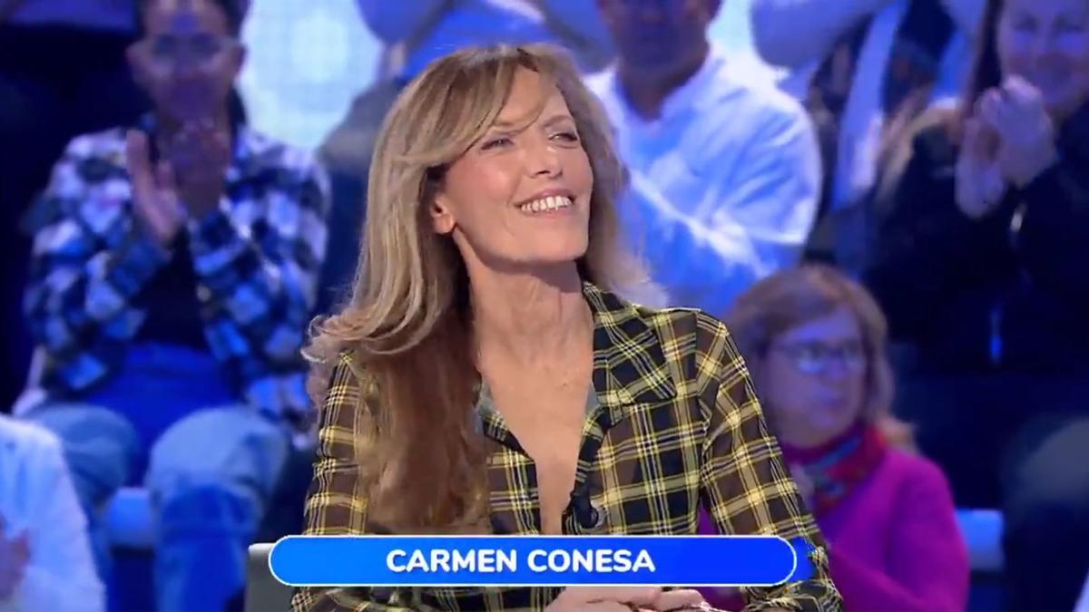 Carmen Conesa ha acudido varias veces a Pasapalabra como invitada.