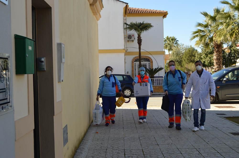 Jornada de vacunación covid en la provincia