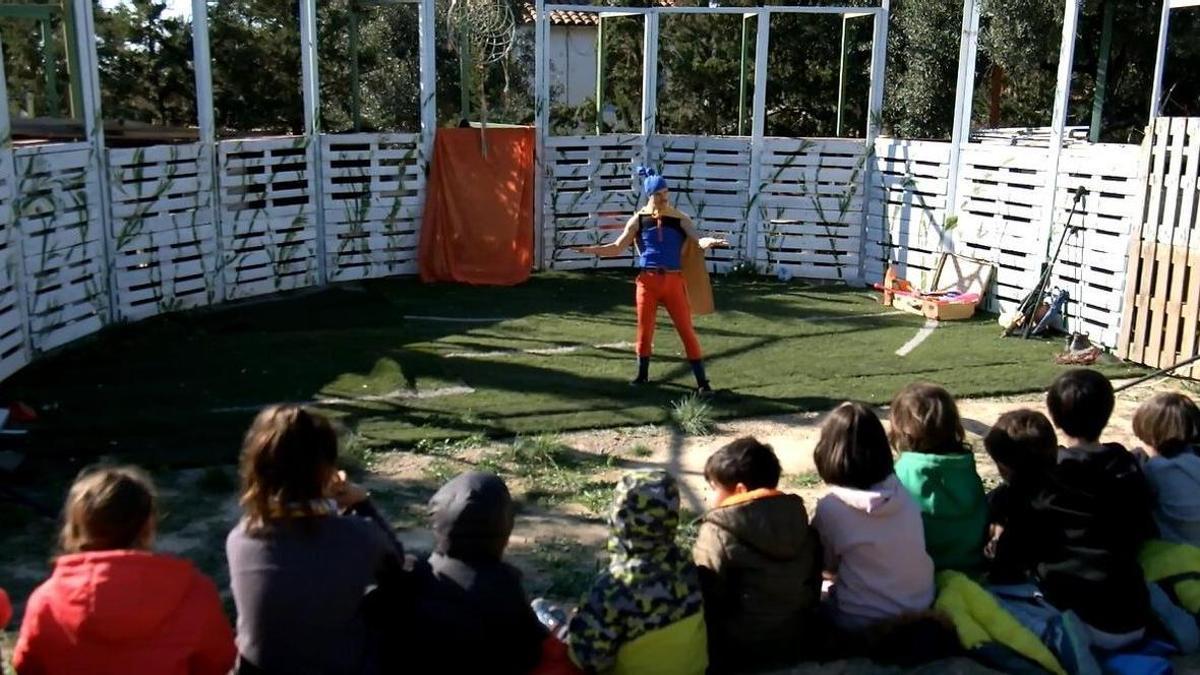 Espectáculo infantil en La Casa de las Burbujas Azules