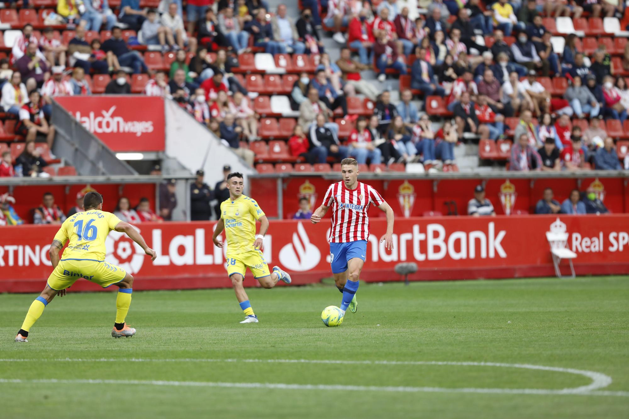 El partido del Sporting ante Las Palmas, en imágenes