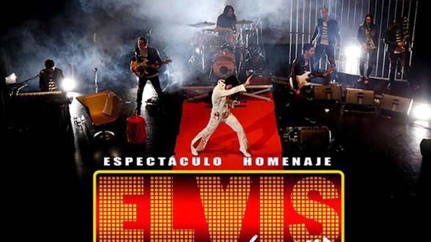 Cartel del Homenaje a Elvis que se realizará este sábado en Cabo de Palos
