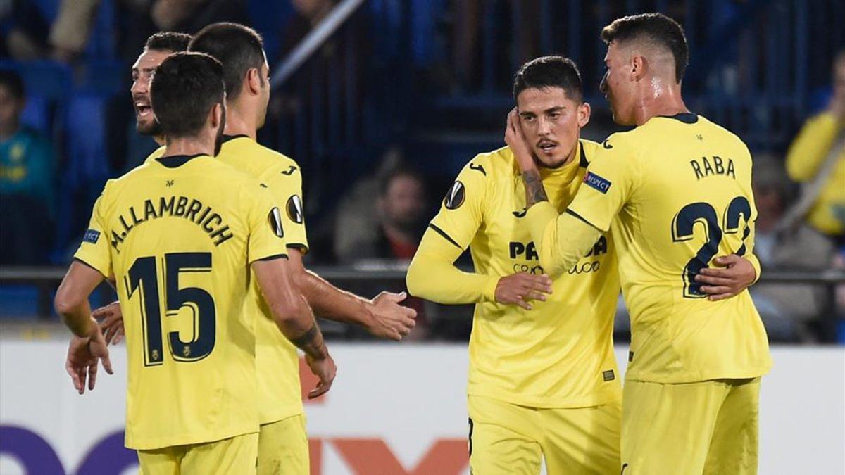 El último partido del Villarreal fuera de liga resultó en una victoria apabullante sobre el Rapid Viena