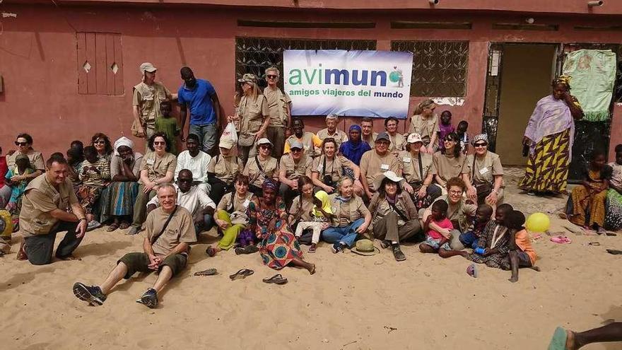 Avimun completa su proyecto solidario en Senegal