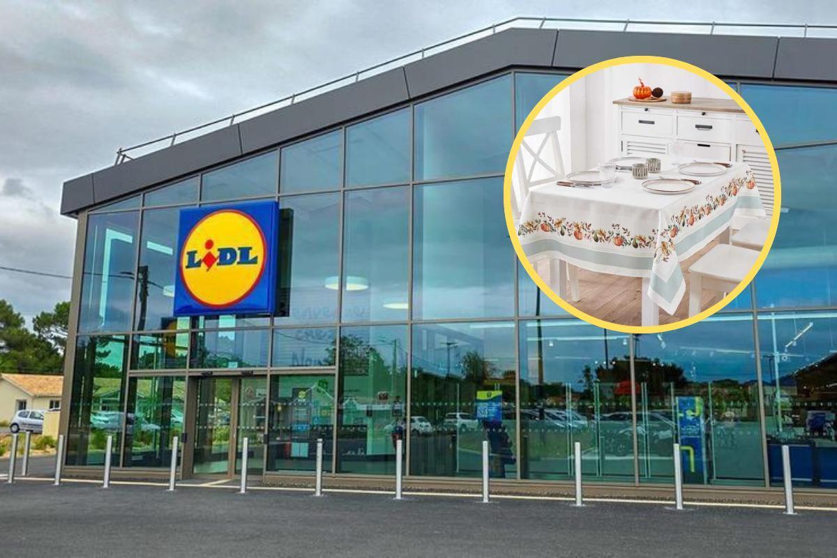 Los nuevos manteles de Lidl por poco más de 3 euros ya están en los Lidl de la Región de Murcia.