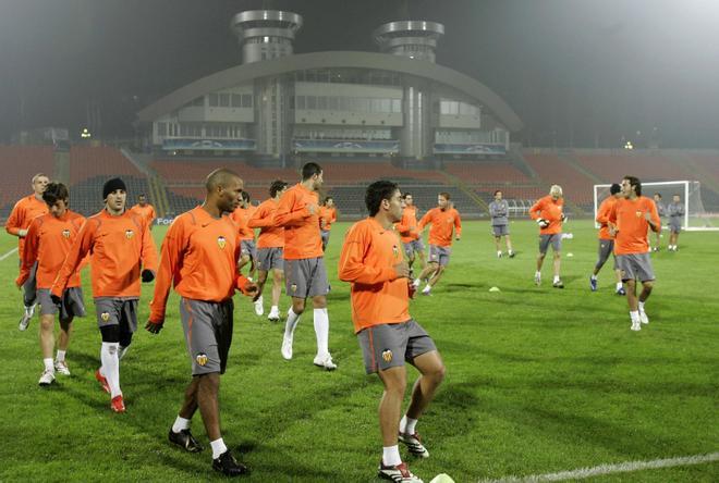 Recordamos la visita del Valencia CF a Ucrania en 2006 para jugar contra el Shakhtar Donetsk