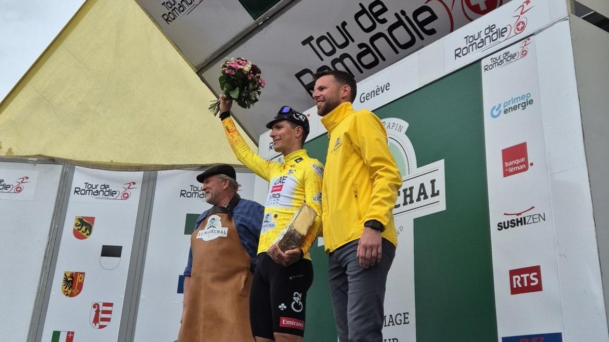 Joao Almeida, ganador del Tour de Romandía 2025