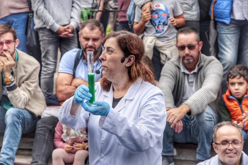 Feria de la Química en La Orotava.