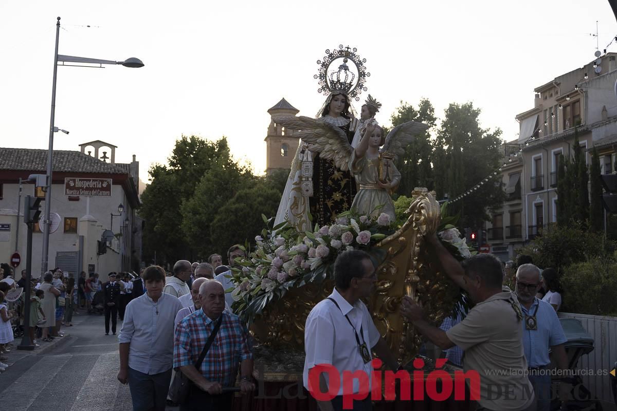 Procesión de la Virgen del Carmen en Caravaca