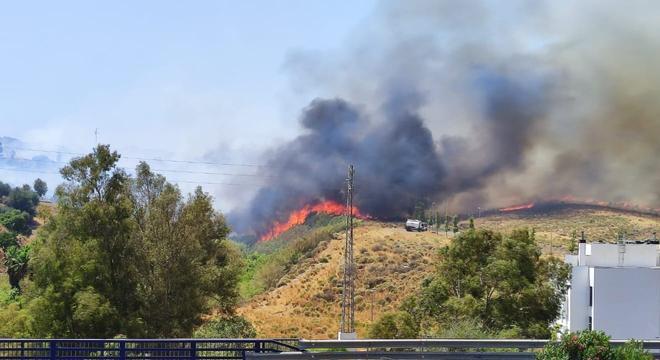 Incendios casi simultáneos en Mijas, Estepona y Benahavís