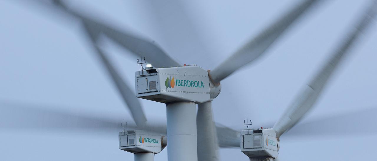 Aerogeneradores de Iberdrola