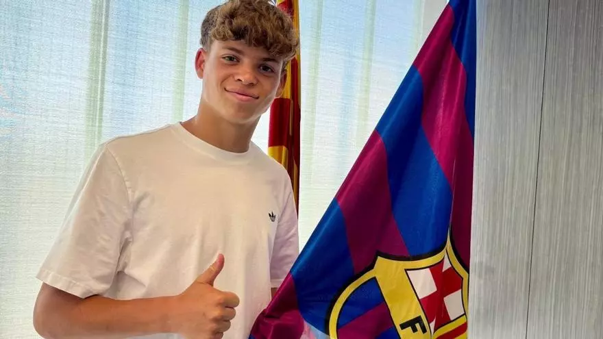 Orian Goren,  el último 'fichaje' para residir en La Masia