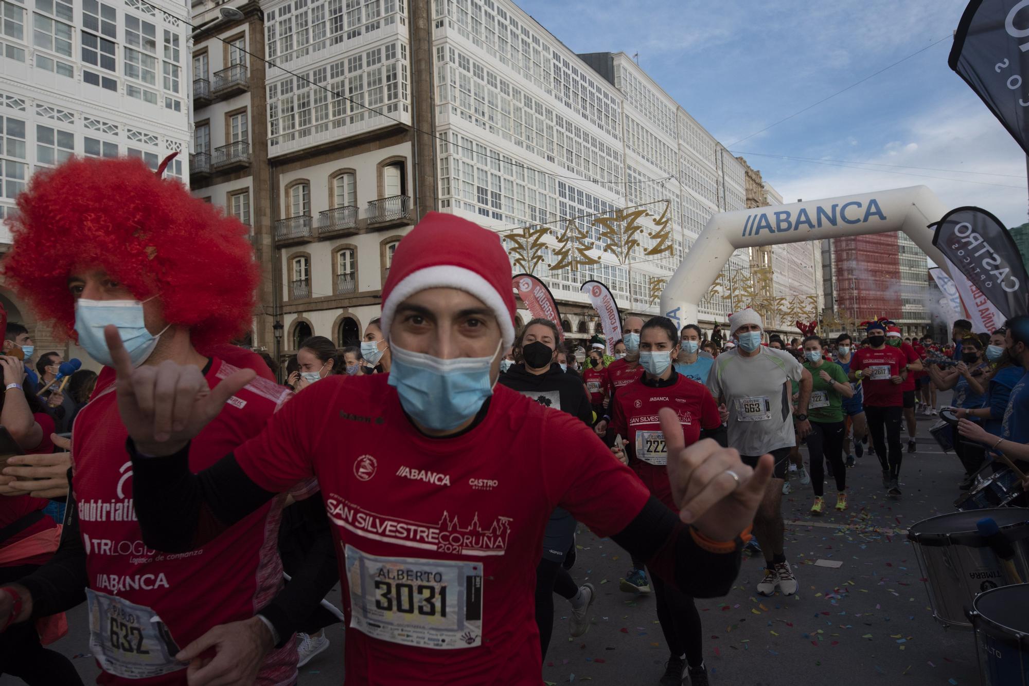 La San Silvestre regresa a las calles de A Coruña para cerrar el 2021