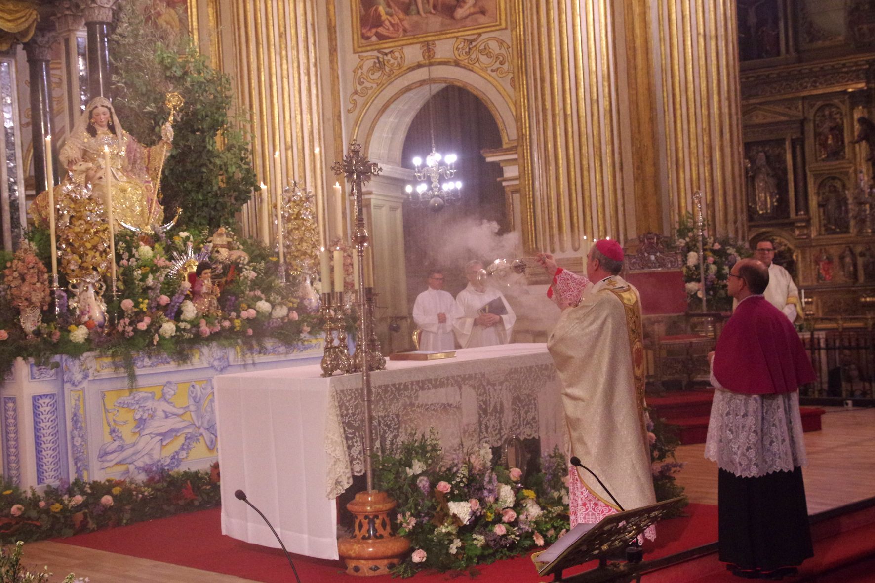 Coronación Canónica de la Divina Pastora en la Catedral de Málaga