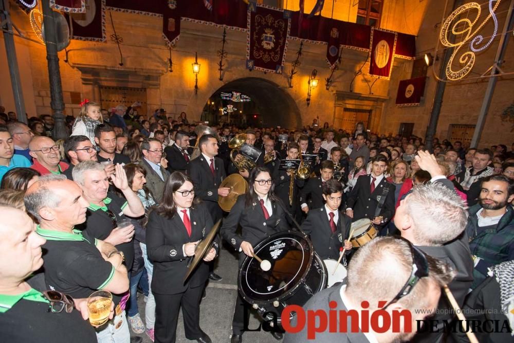 Entrada de bandas en Caravaca