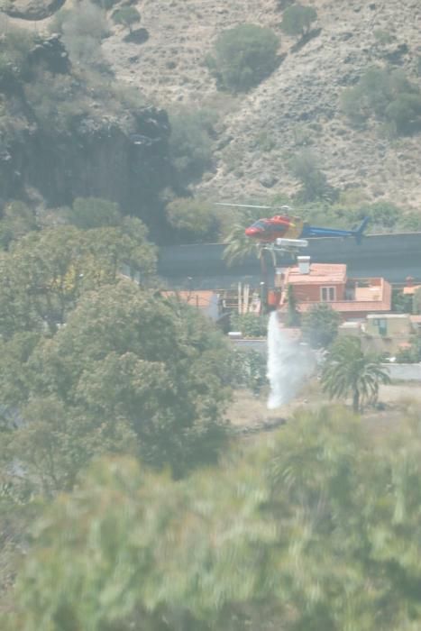 Incendio en La Calzada