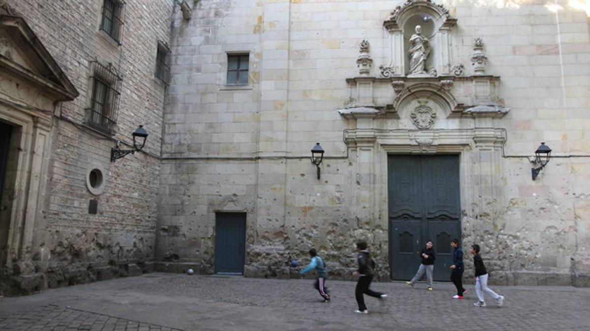 Plaza de Sant Felip Neri.