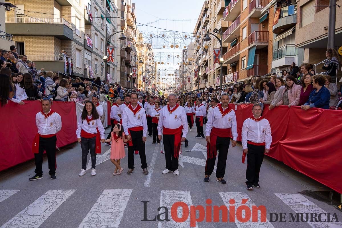 Procesión de subida a la Basílica en las Fiestas de Caravaca (Bando de los Caballos del vino)