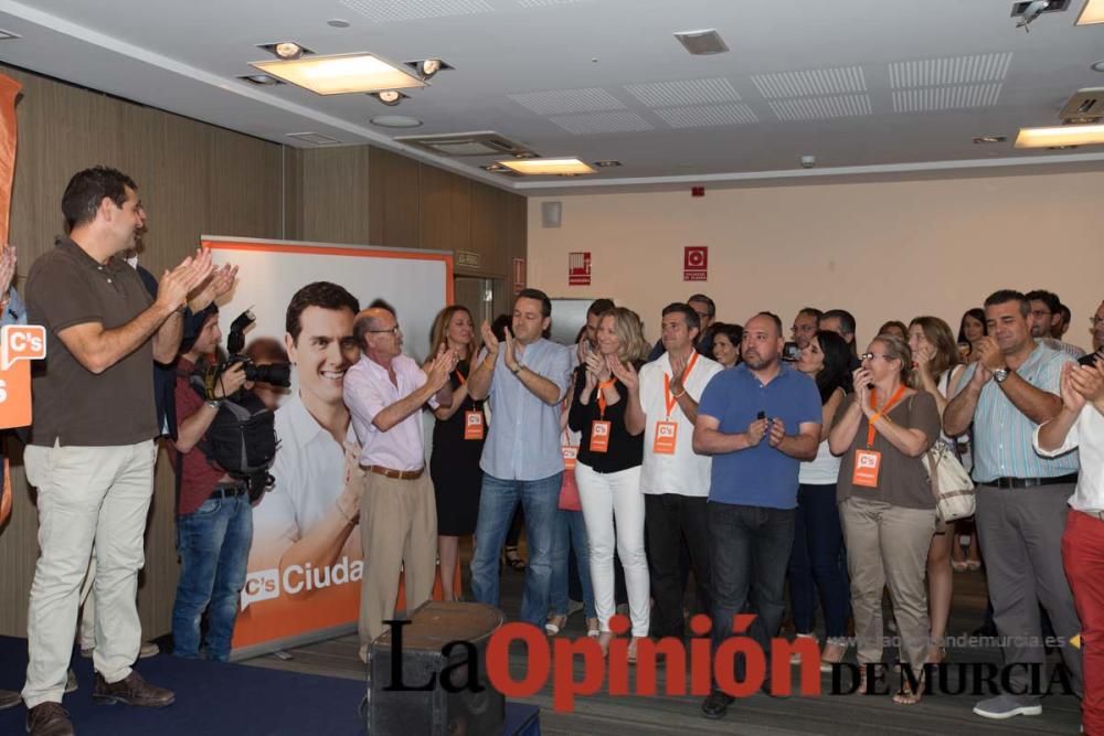 Noche electoral en Ciudadanos